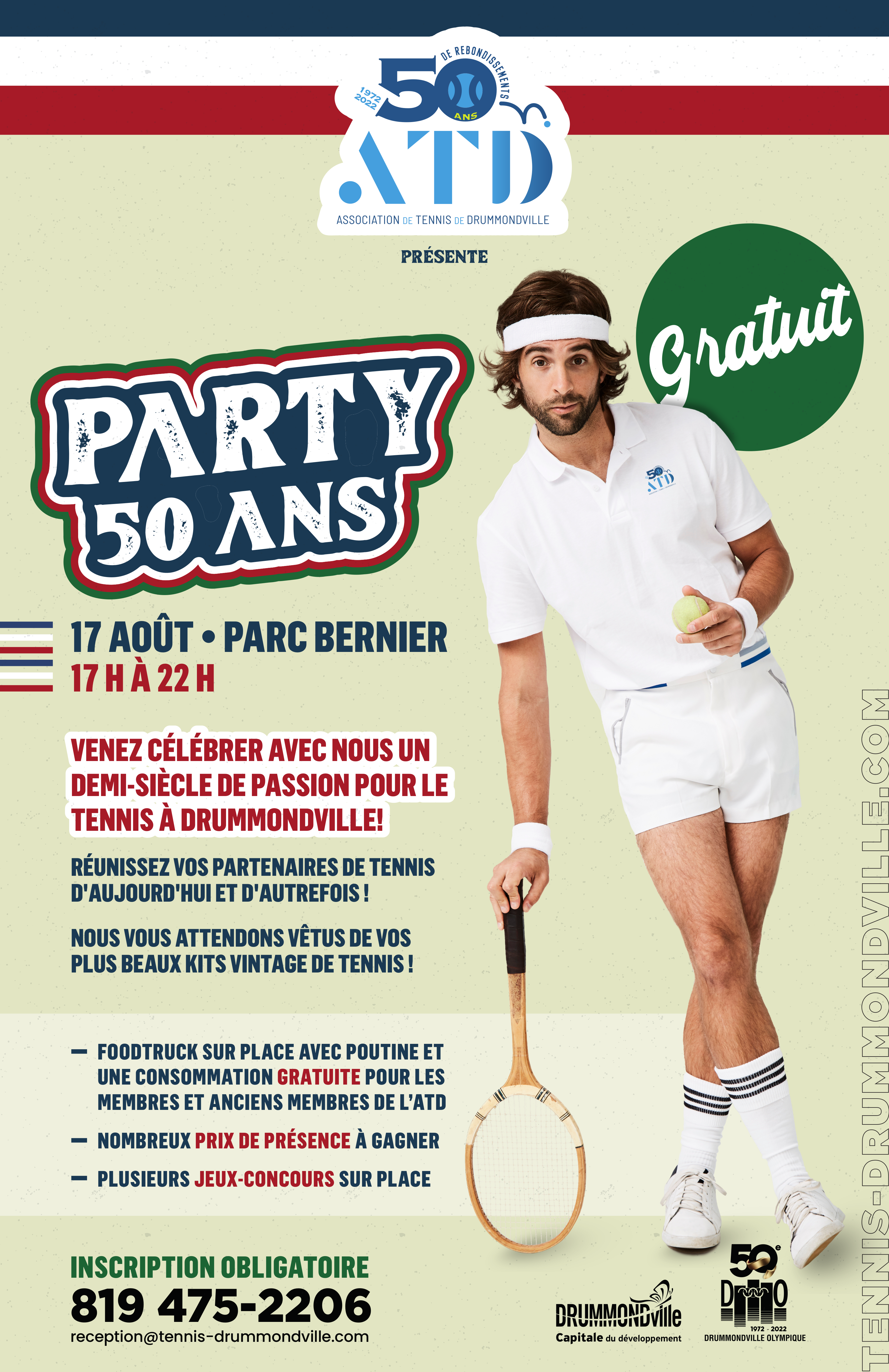 Cet automne inscrivez votre enfant au tennis! - Tennis Drummondville